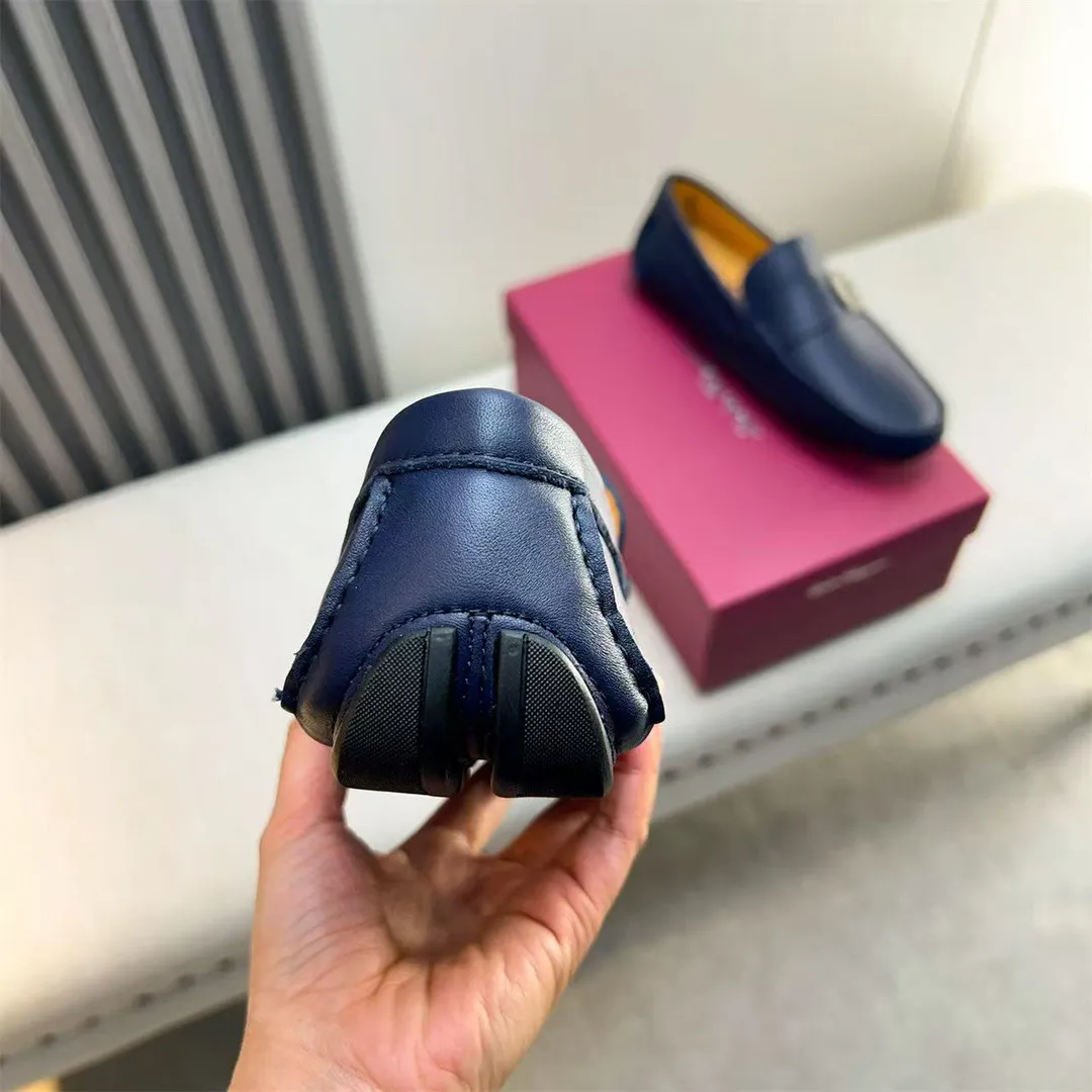 Men's shoes 💰560 Ferragamo new high-end quality 🔥 black cowhide ➕ cowhide lining size 38-45